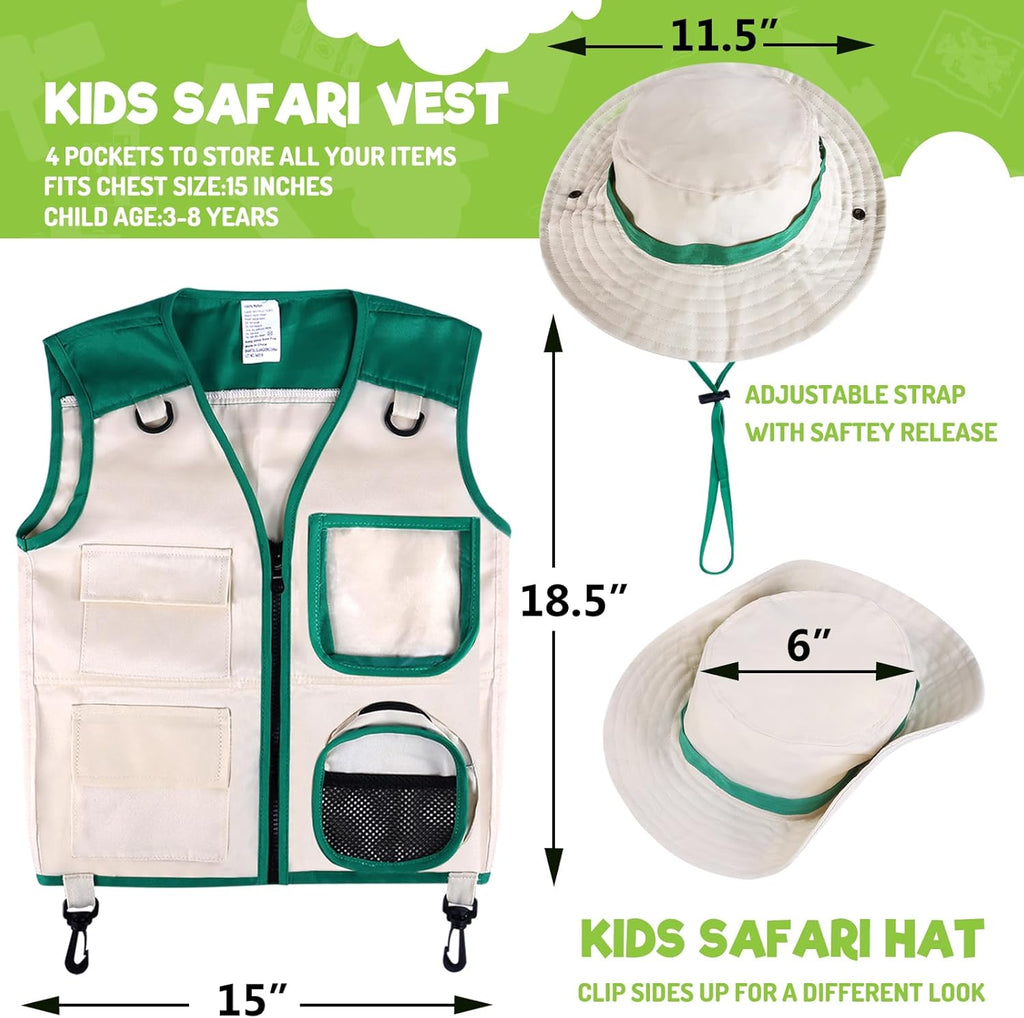 Kids explorer kit with binoculars and bug catcher, view 4